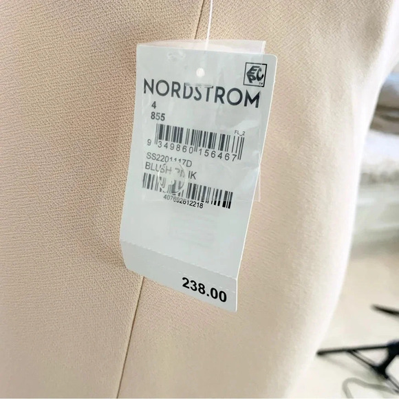 Significant Other Evie Cut Out Open Back Long Dress Blush Size 4 NWT - Picture 12 of 14